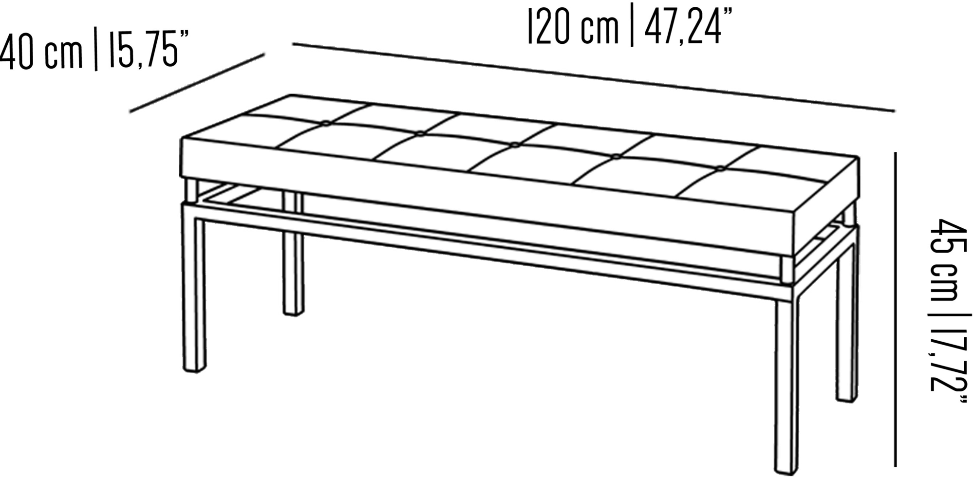 Il Bronzetto Железная скамья Soft iron Sir01 - Вид №2