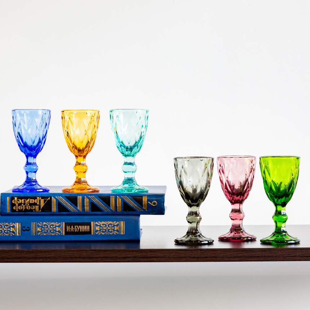 21091723 Комплект бокалов «Маркиз» мини-версия (6 штук, 6 цветов) Object Desire Светский прием  - Вид №11