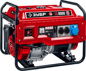 Электрогенератор   бензиновый Зубр СБ-8000 5307663