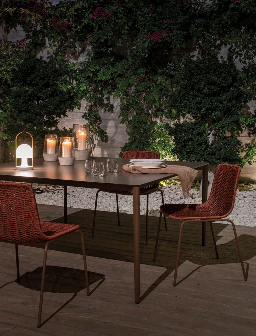 EXPORMIM Штабелируемый садовый стул из веревки Lapala C597t - Вид №2