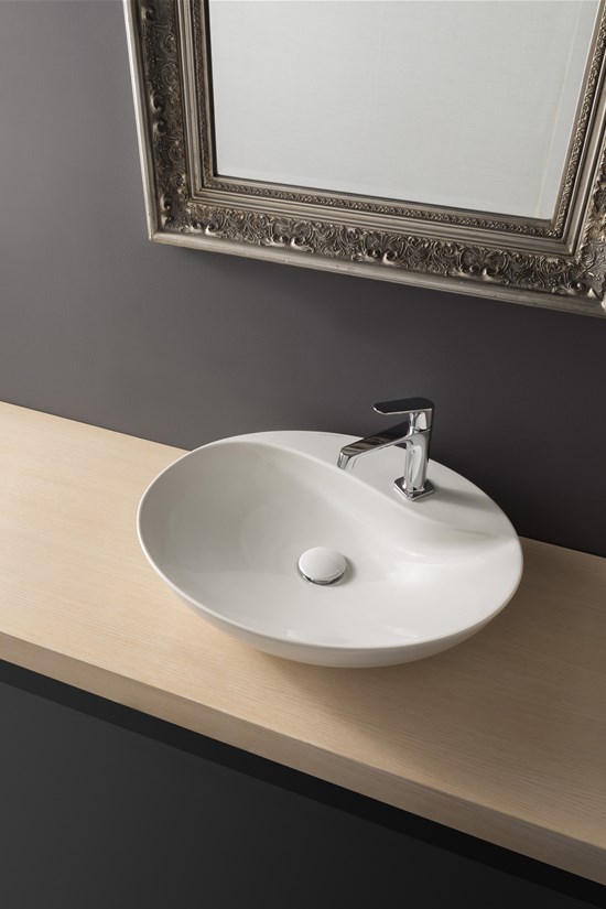 8610 Scarabeoceramica Умывальник 55x46 Moai Santreyd - Вид №1