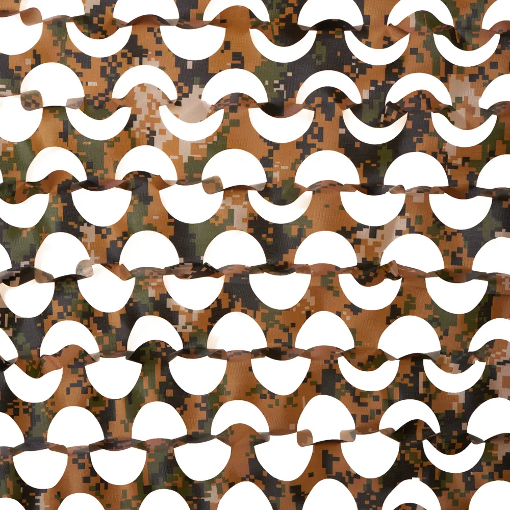 Сетка маскировочная Камуфляж лес 2x6 м черный/бежевый/зеленый НИТЕКС STLM-2081768