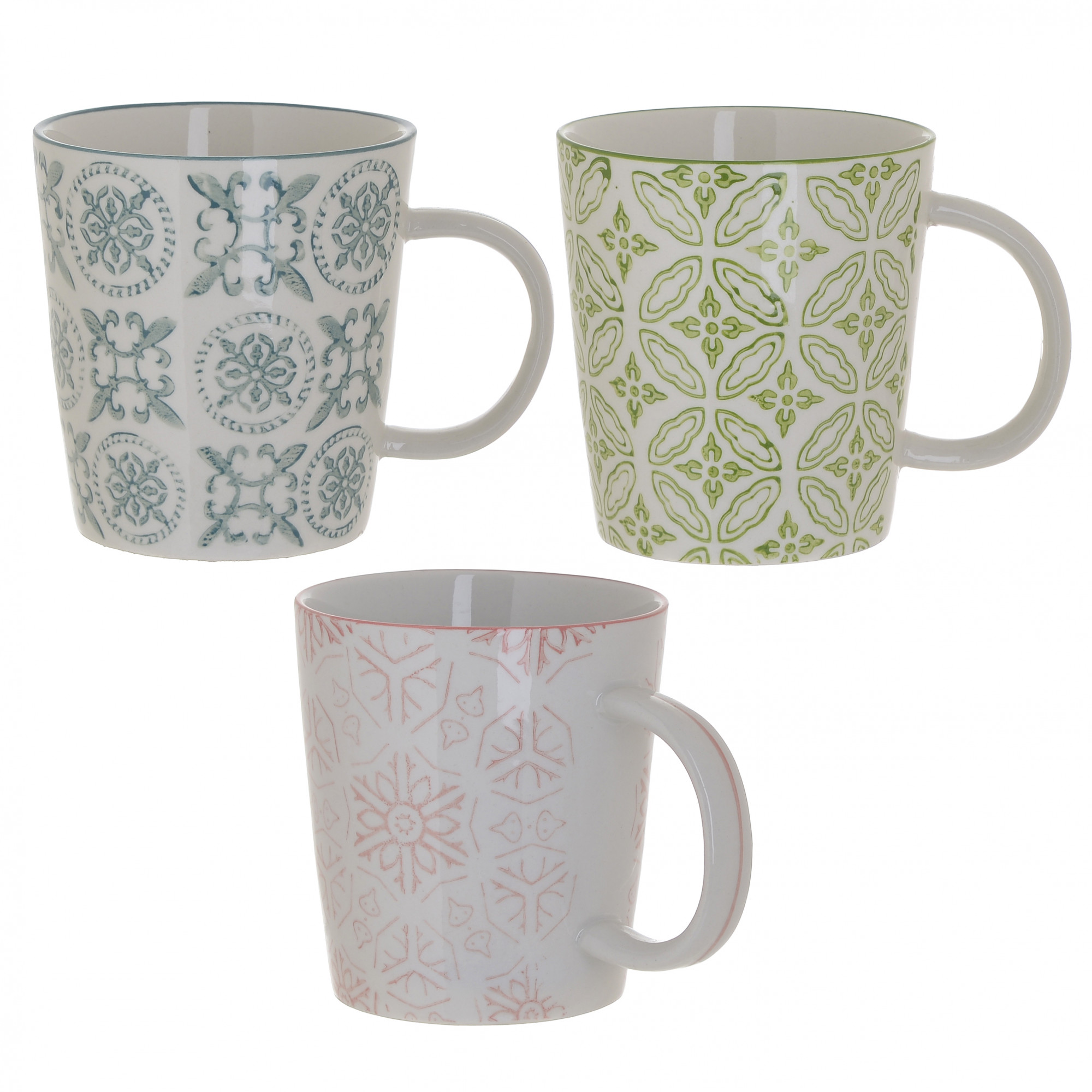 6860180.0018 КРУЖКА, НАБОР 3 ШТ (340ML) TO4ROOMS 