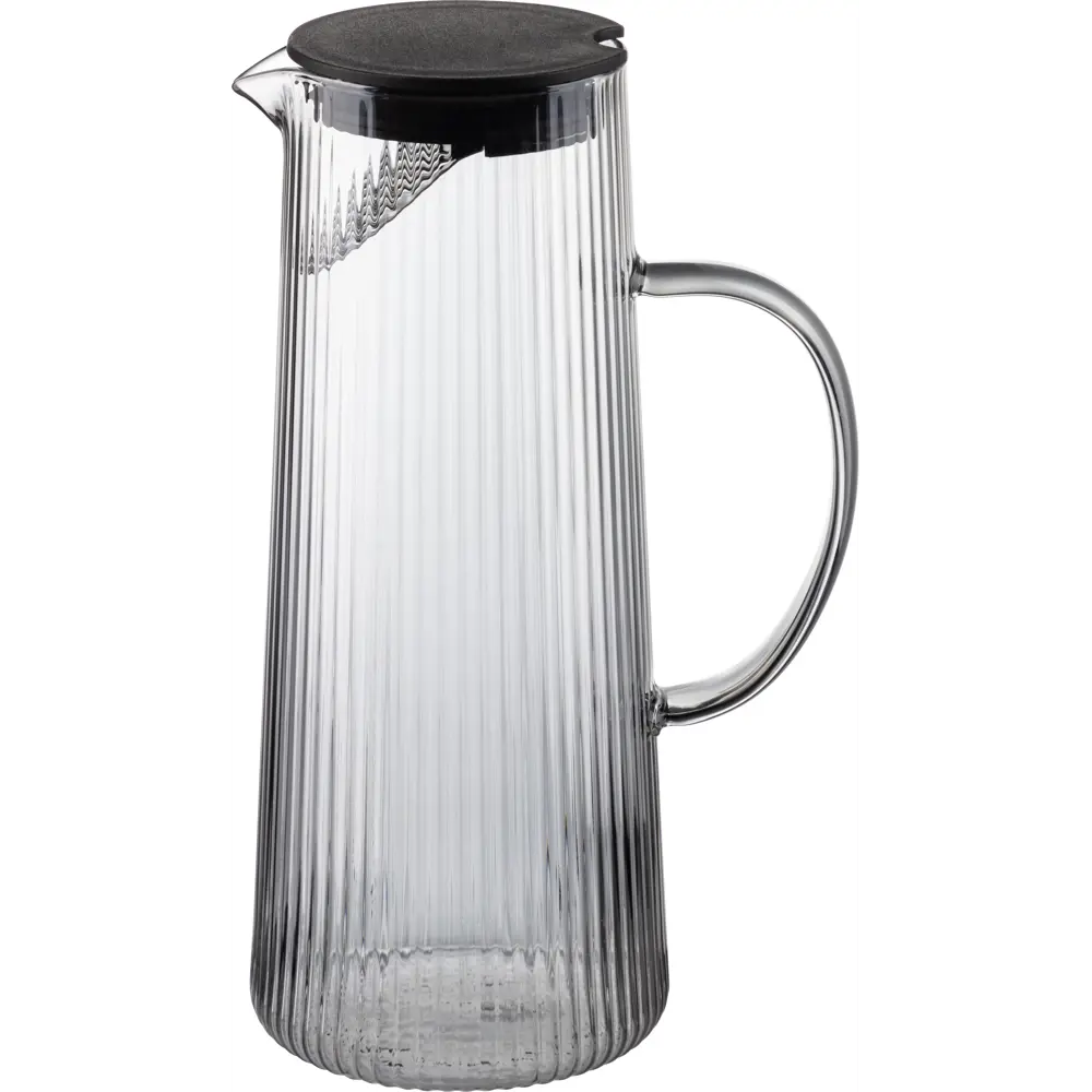 Стеклянный кувшин Leonord Aroma 1.2 л с крышкой для напитков 89418721 Santreyd STLM-1585265