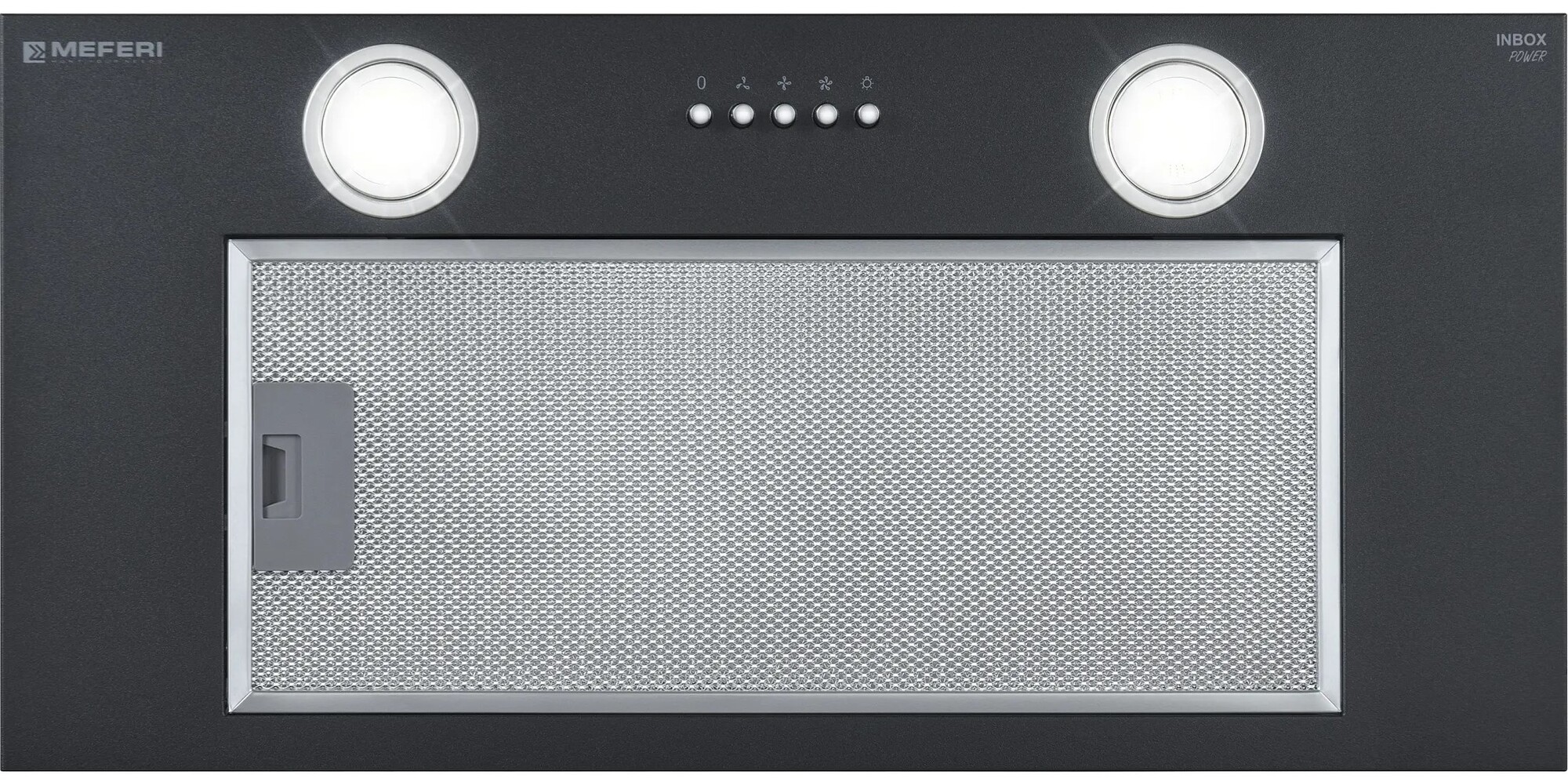 9168676 Вытяжка полновстраиваемая Meferi INBOX60BK POWER черный STDN-0122567 - Вид №4