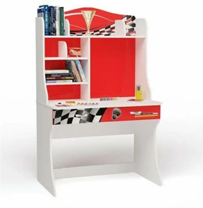 Стол с надстройкой ABC-KING Formula красная