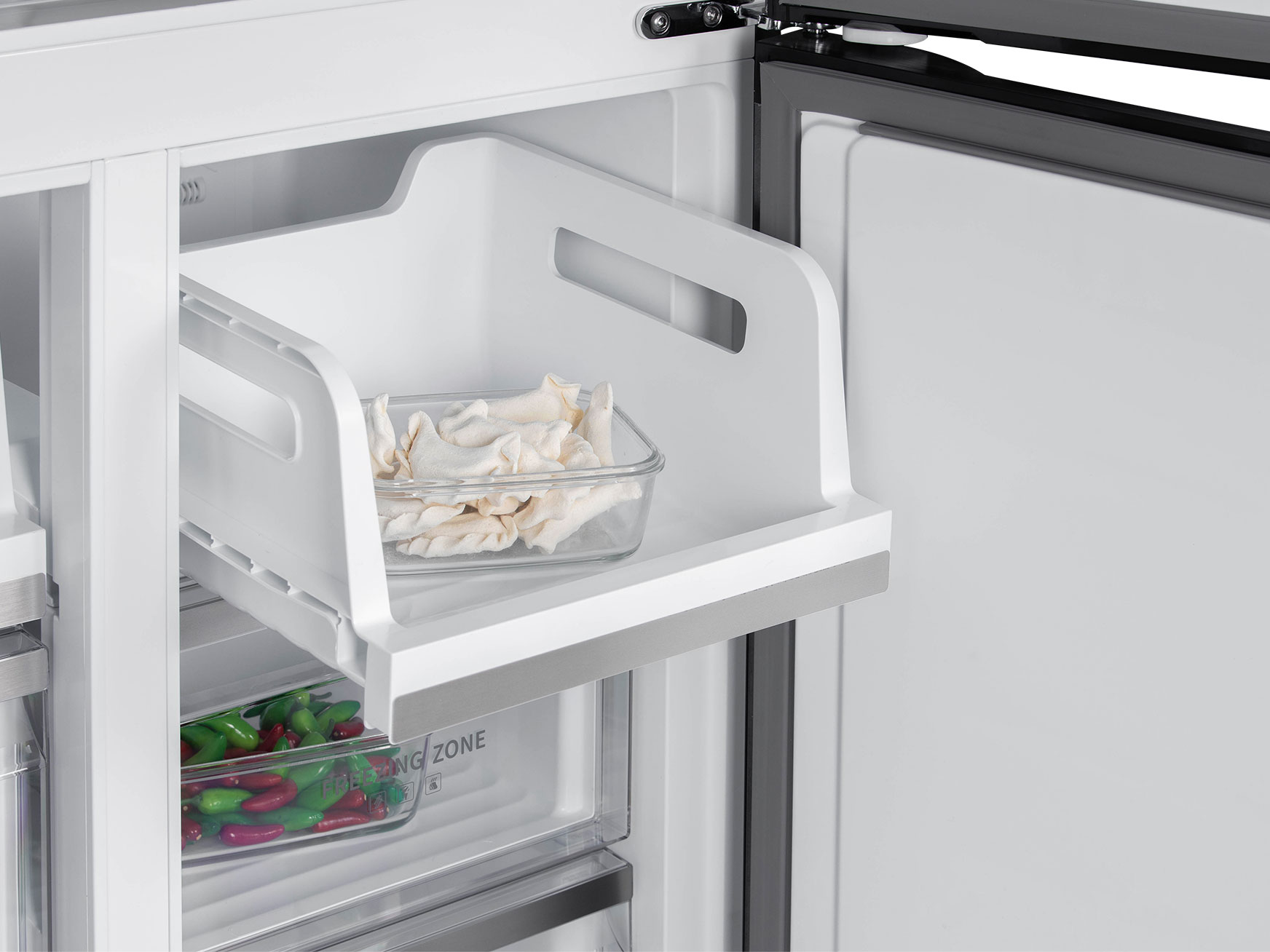 9168750 Холодильник многодверный   HIBERG RFQ-600DX NFGW inverter белый STDN-0134165 - Вид №9