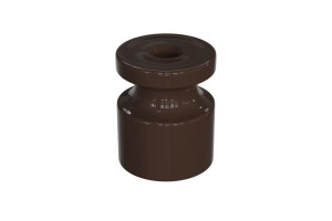 16254713 Изолятор универсальный пластиковый, цвет - коричневый GE30025-04-R10 Мезонинъ Ретро