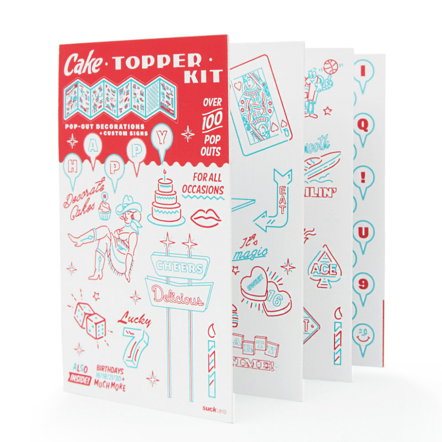 Набор украшений для торта Kit SUCK UK SKTOPPERKIT1 - Вид №6