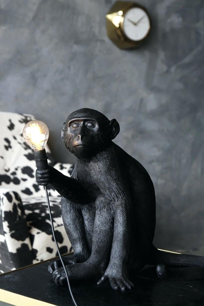 Настольная лампа 14922 от Seletti SELETTI ЖИВОТНЫЕ, СТАТУЭТКА, СТАТУЯ 244939 Черный  - Вид №10