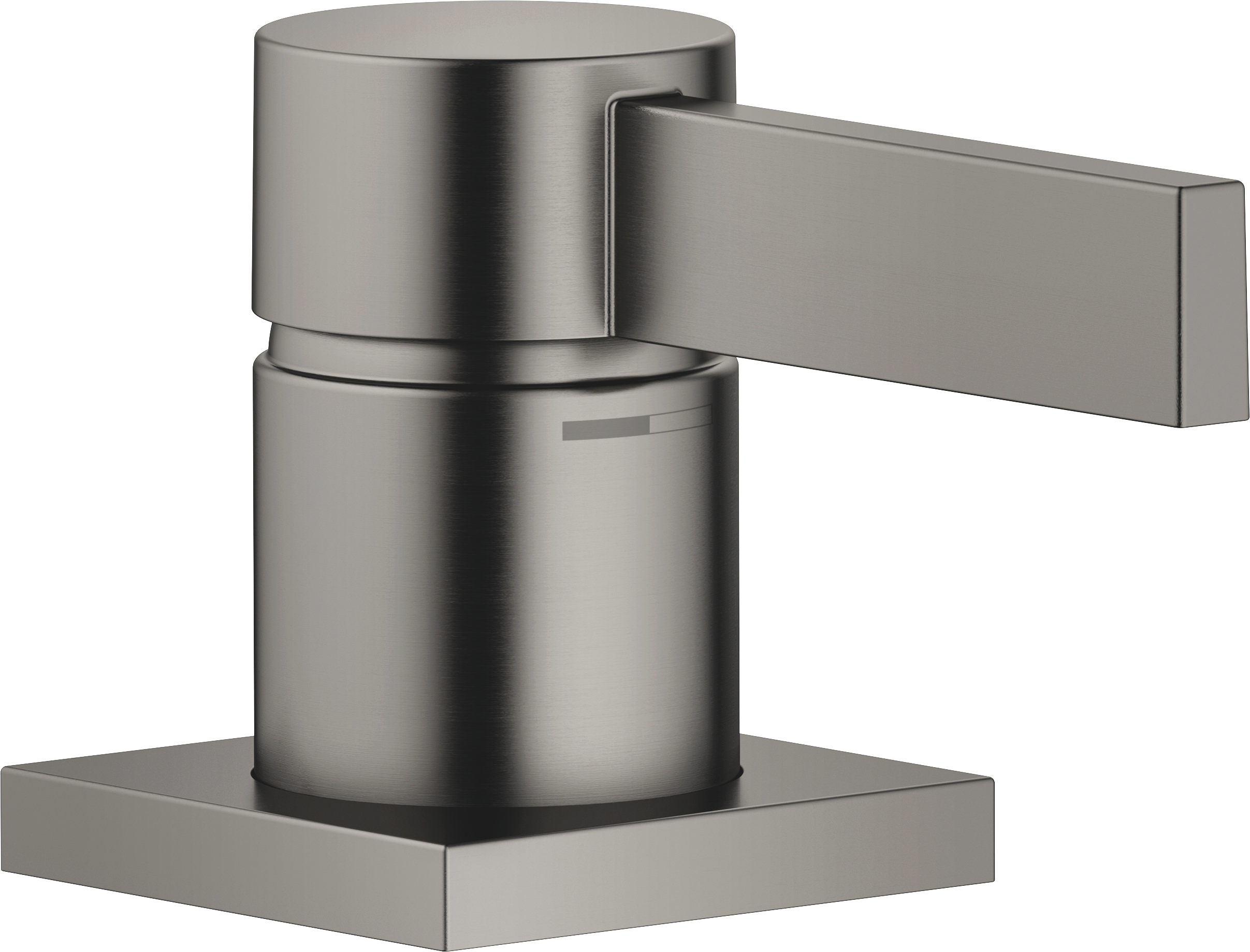 MEM Смеситель для раковины однорычажный - матовая темная платина