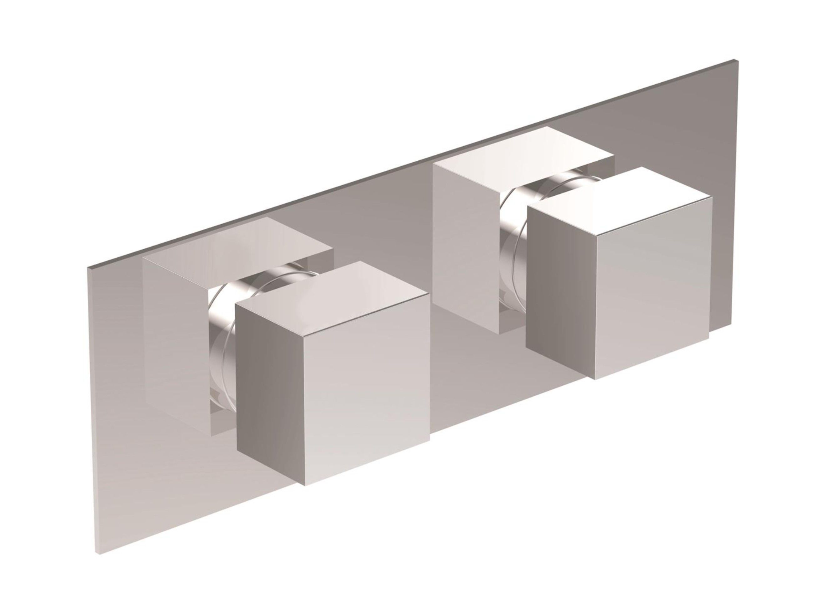 Встраиваемый гидропрогрессивный смеситель для душа CARIMALI ilQuadro ARCH-00018473 - Вид №1