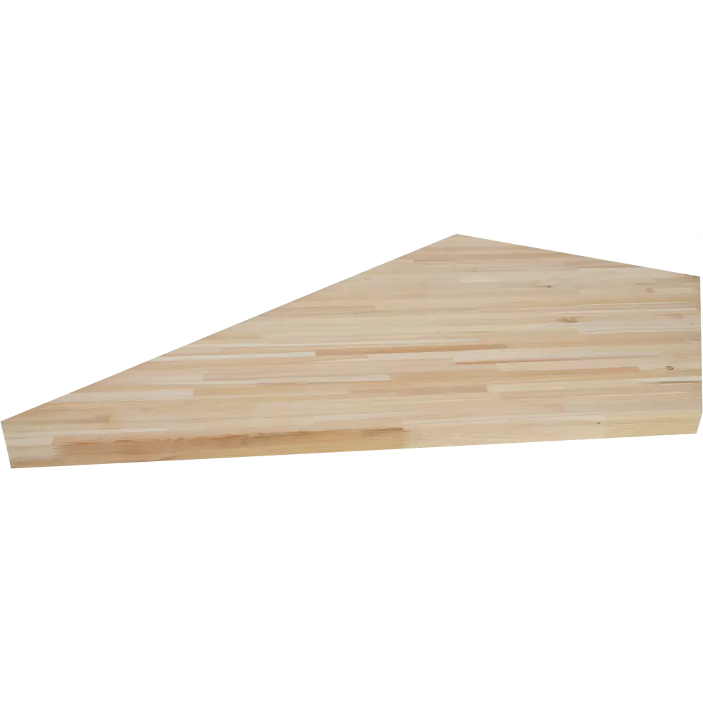 Ступень угловая сращенная лиственница 1006x500x40 мм 85190691 STLM-2114567 Santreyd 