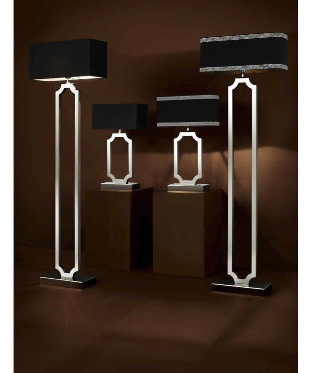 Напольная лампа Sterlington от Eichholtz Хром 109652 EICHHOLTZ  059954 Хром;черный  - Вид №2
