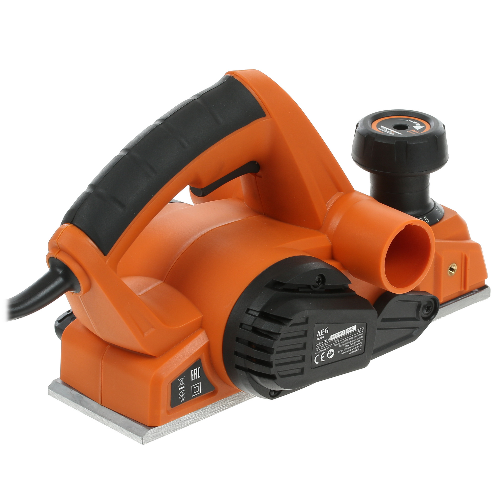 Электрорубанок AEG PL 700 8195910 STDN-0030042 - Вид №1