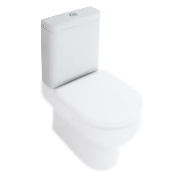 SYN71PF123 Olympia Clear, бачок для моноблока, включая механизм смыва, цвет черный матовый Santreyd