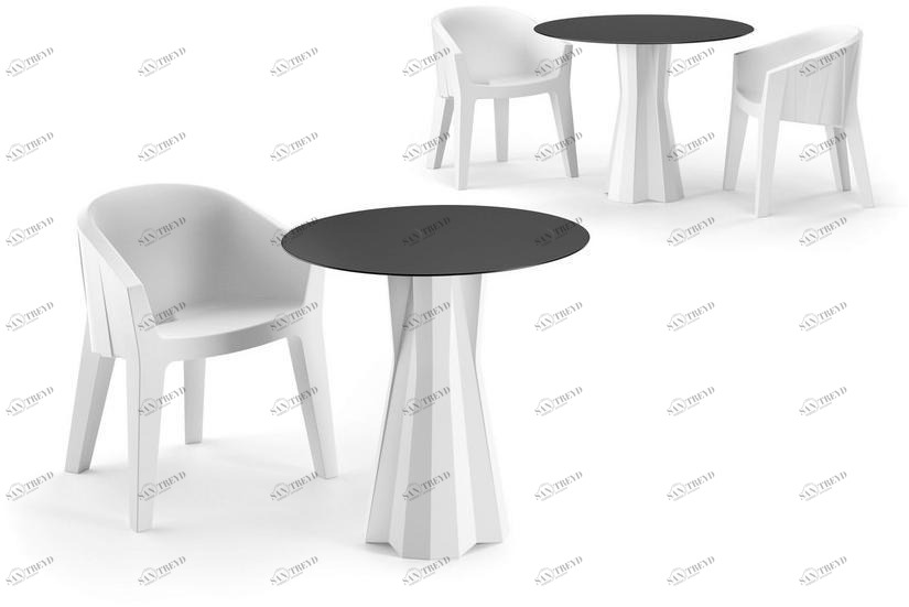 Plust Стол из полиэтилена Frozen sun-id-1386710