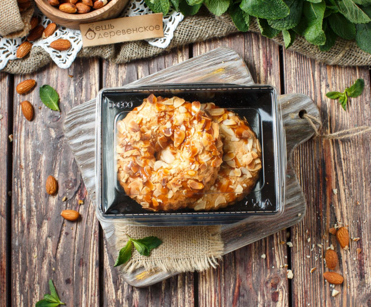 6337 Кольца песочные с миндалем и карамелью Вкусляндия  - Вид №2