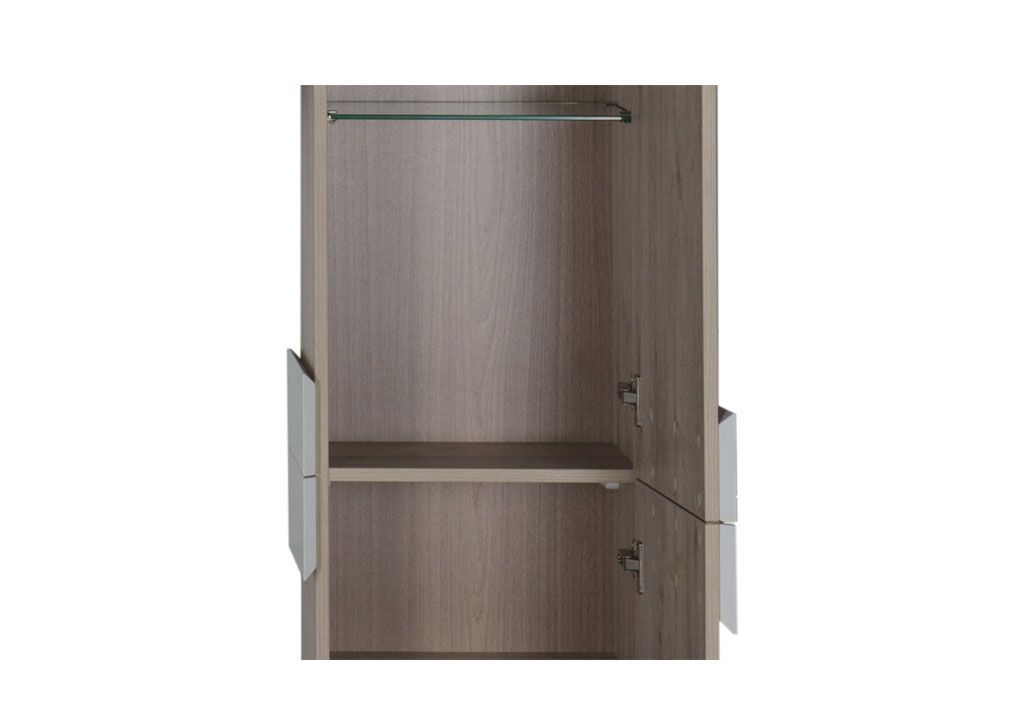 Шкаф-пенал для ванной Aquanet Мадейра 40 дуб кантри 00183068 - Вид №5