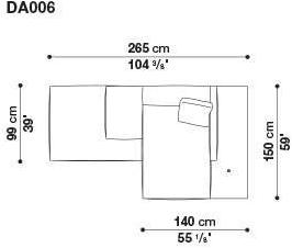 B&B Italia 3-х местный тканевый диван Dock sun-id-1376507 - Вид №85
