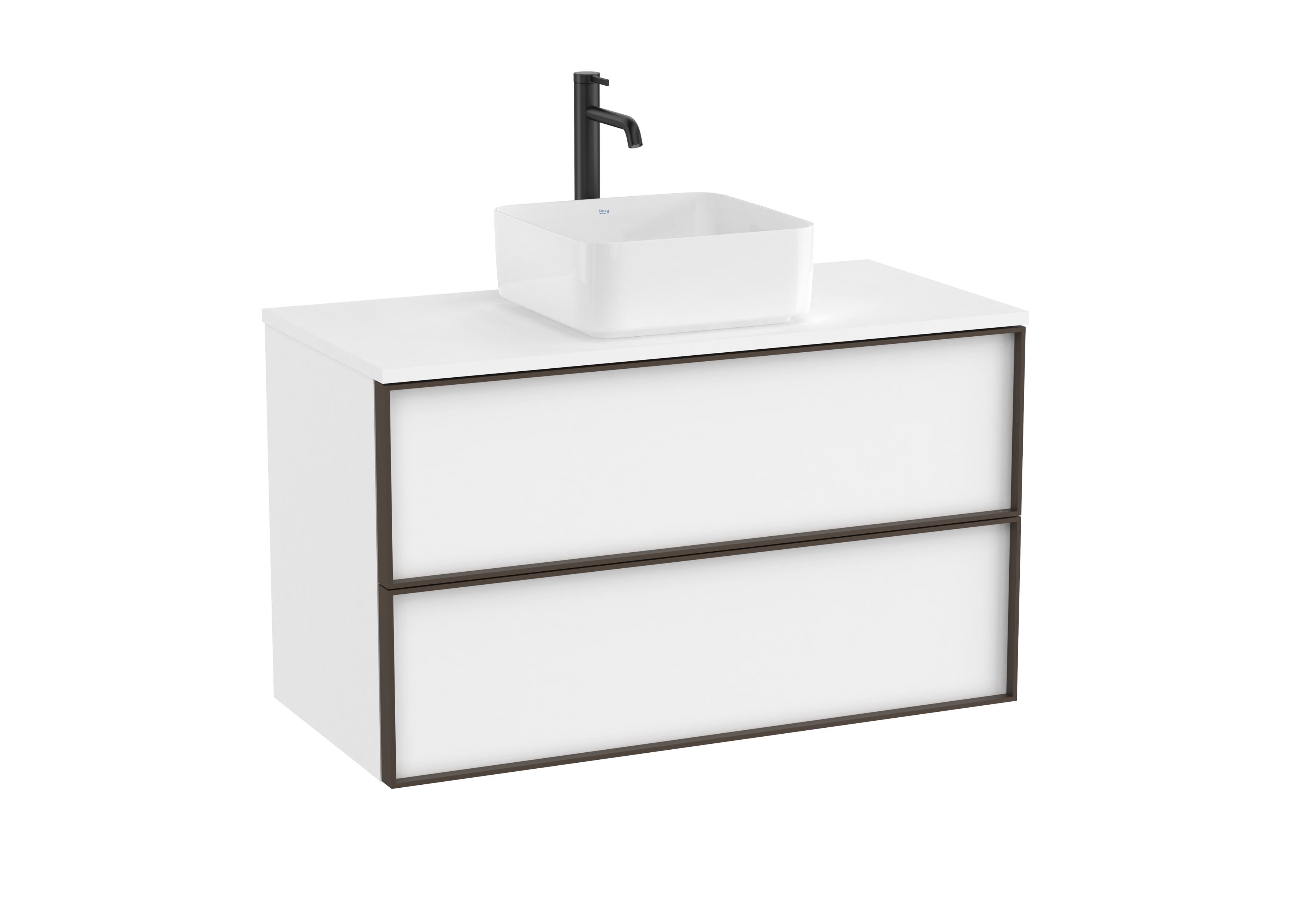 Деревянный шкаф для раковины с выдвижными ящиками Roca Inspira ARCH-00045221 - Вид №9