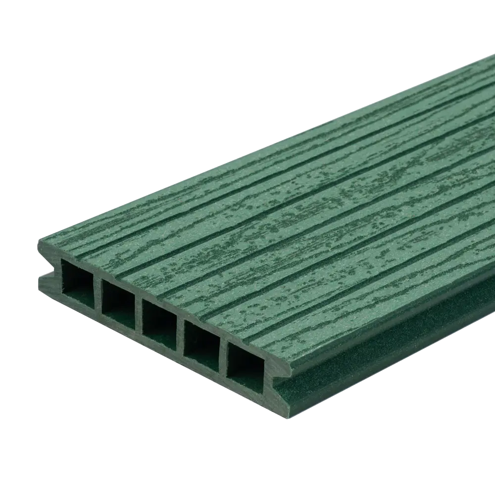 Террасная доска ДПК MultiDeck цвет Изумруд 3000x150x27 мм. Вельвет 0.45 м² 85473651 STLM-2190770 МУЛЬТИДЕК  - Вид №6