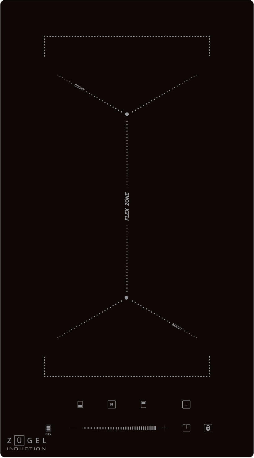 9102992 Индукционная варочная поверхность ZUGEL ZIH294B STDN-0014401 - Вид №5