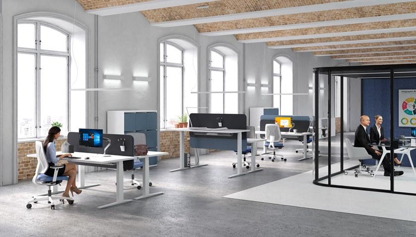 ESTEL GROUP Рабочая станция с регулируемой высотой Evo sun-id-1383961 - Вид №1