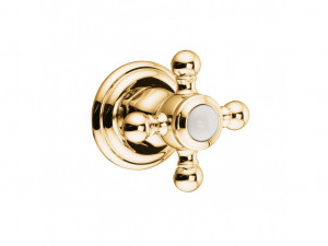 518454520 переключатель на 2 положения KLUDI 1926 позолоченный, 23 кар