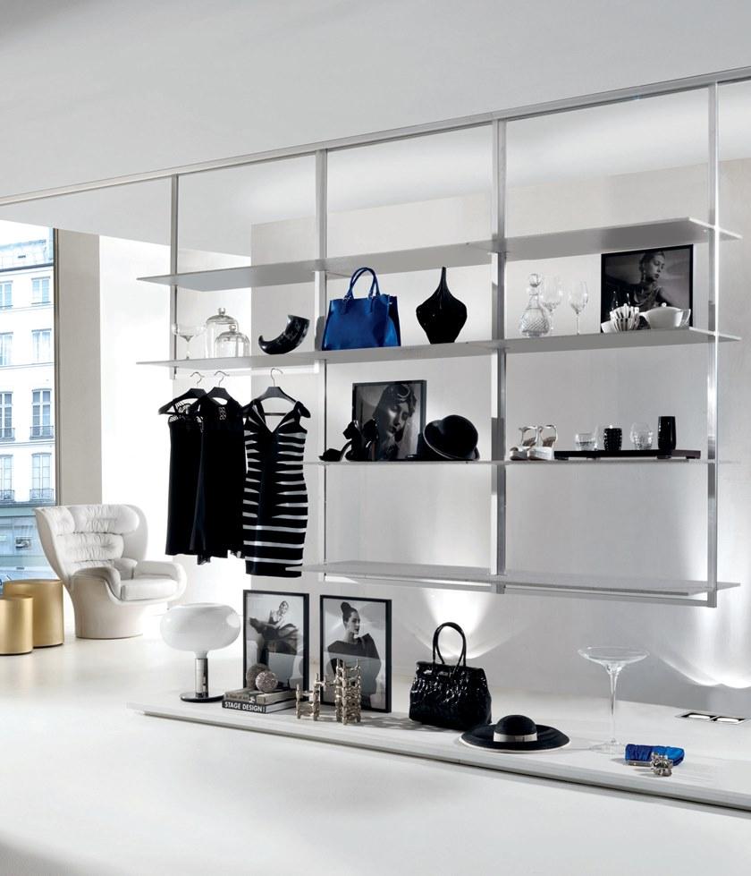 Longhi Модульная угловая гардеробная Aluminiun chic – doors Serie 390 - Вид №5