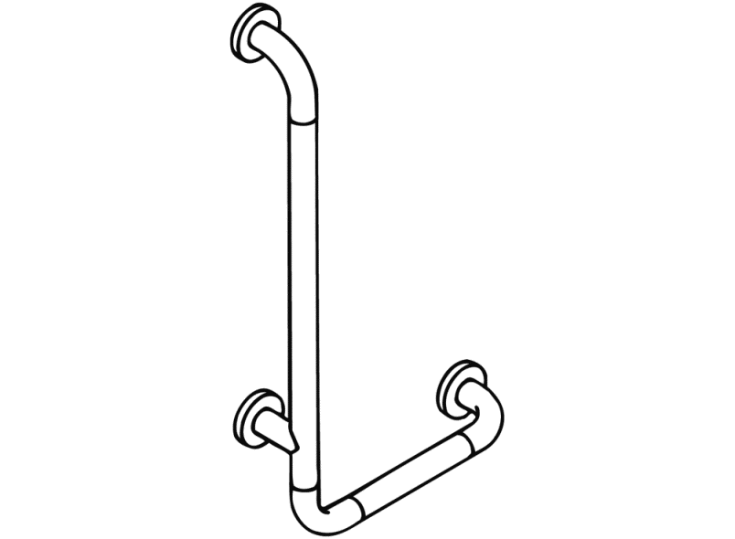 801.22B106 угловая ручка HEWI Edition matt | Polyamid  - Вид №6