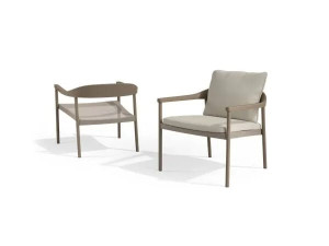 Алюминиевое кресло с подлокотниками