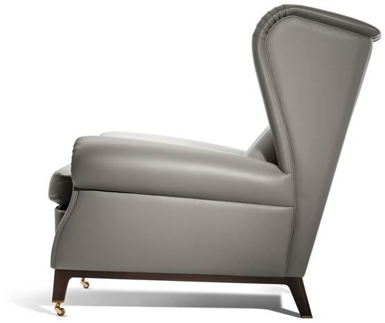 Poltrona Frau Стеганое кожаное кресло с подлокотниками La collezione - divani e poltrone sun-id-1475501 - Вид №2