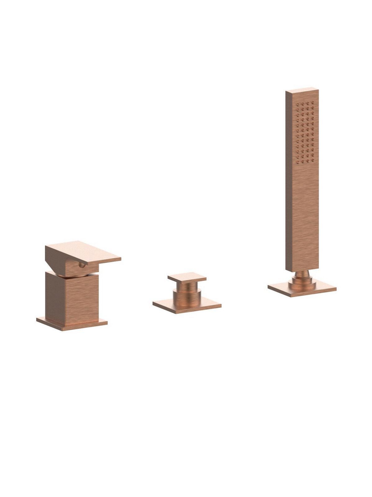 Однорычажный смеситель для ванны с ручным душем Rubinetterie Frattini Vita Due ARCH-00144336 - Вид №12