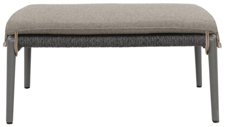 JANUS et Cie Подставка для ног из морского троса и алюминия Knot sun-id-1461308 - Вид №3