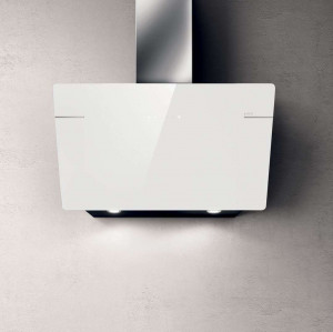 L ESSENZA WH/A/90-PRF0124234A Вытяжки / пристенная наклонная, 60 см, 1200 куб.м., сенсорное управление, белое стекло Elica