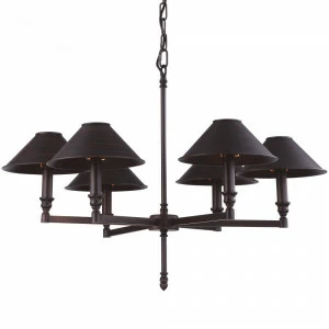 Подвесная люстра Arte Lamp Giordano A2398LM-6BA ARTE LAMP ДИЗАЙНЕРСКИЕ, GIORDANO 056355 Черный