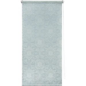 Штора рулонная «Мандала» 40х160 см, цвет голубой
