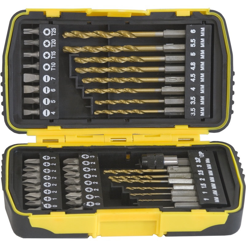 51952 Калибр Набор насадок сменных и сверел Профи НСС-40  - Вид №3