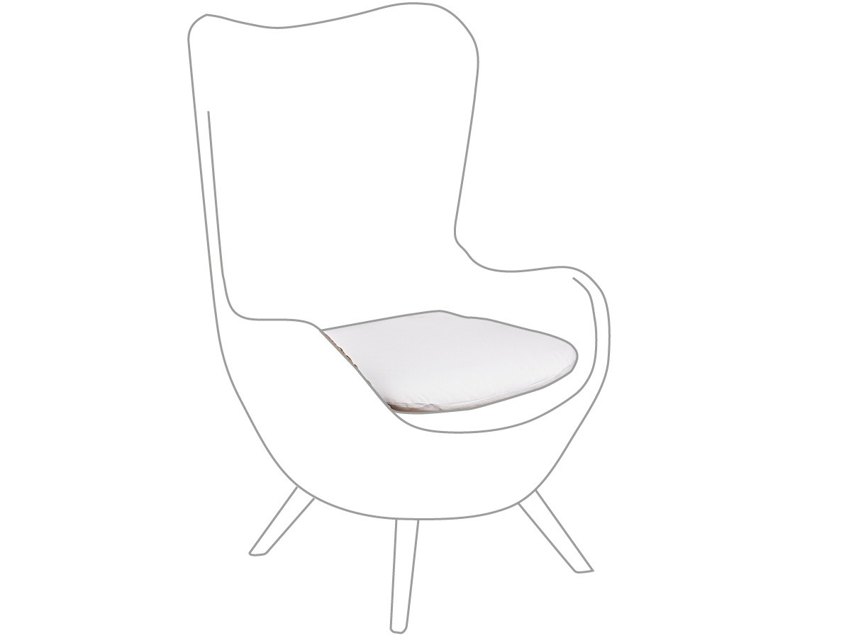 10.00.1625 Подушка кресла Ocean Outdoor Classic Ecru Mbm