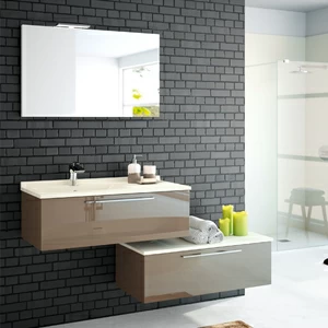 Комплект мебели для ванной KIMC17090120GBL Ambiance Bain Akido Collection