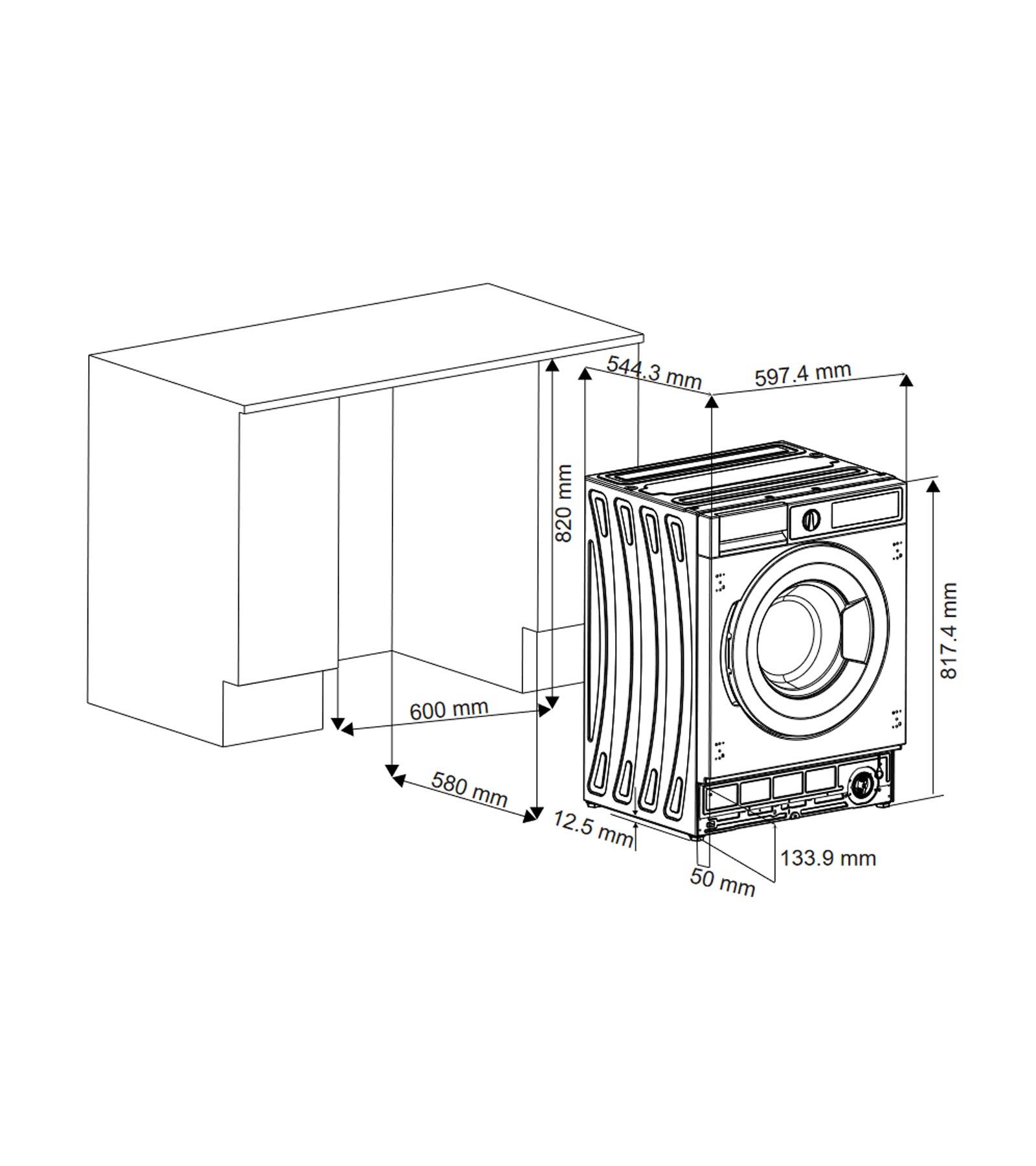 9297322 Встраиваемая стирально-сушильная машина Scandilux LX2T7200 STDN-0118558 - Вид №24