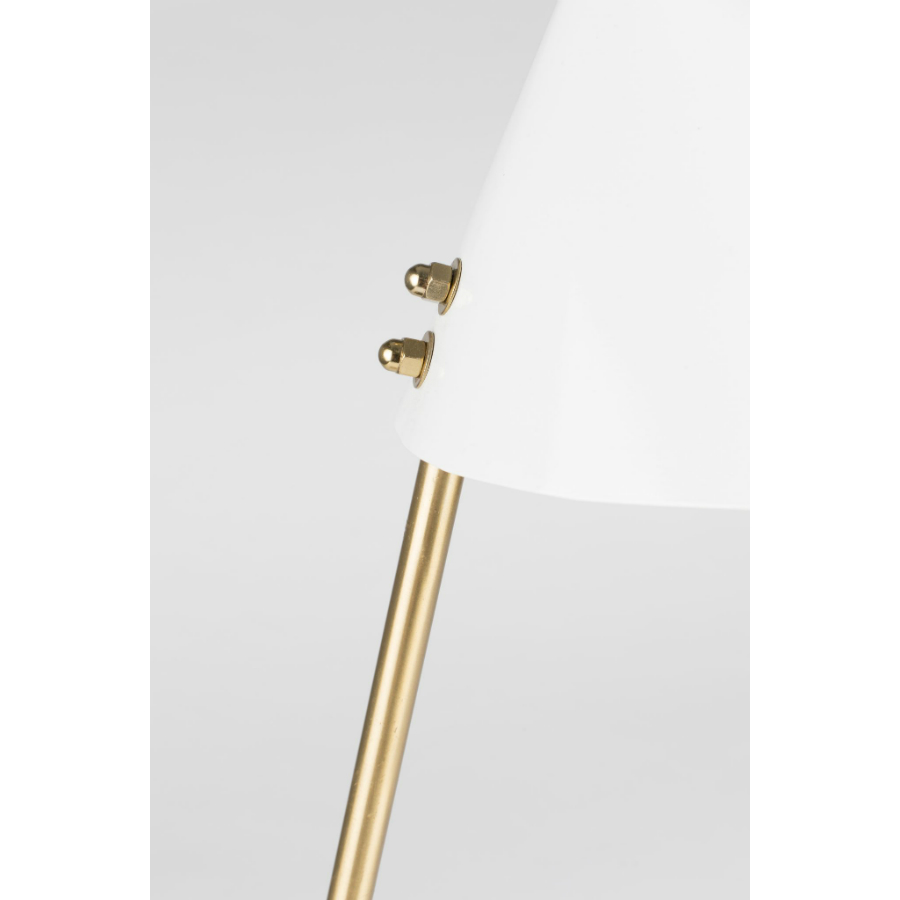 Лампа настольная Lizzy, белая White Label Living 5200058 - Вид №4