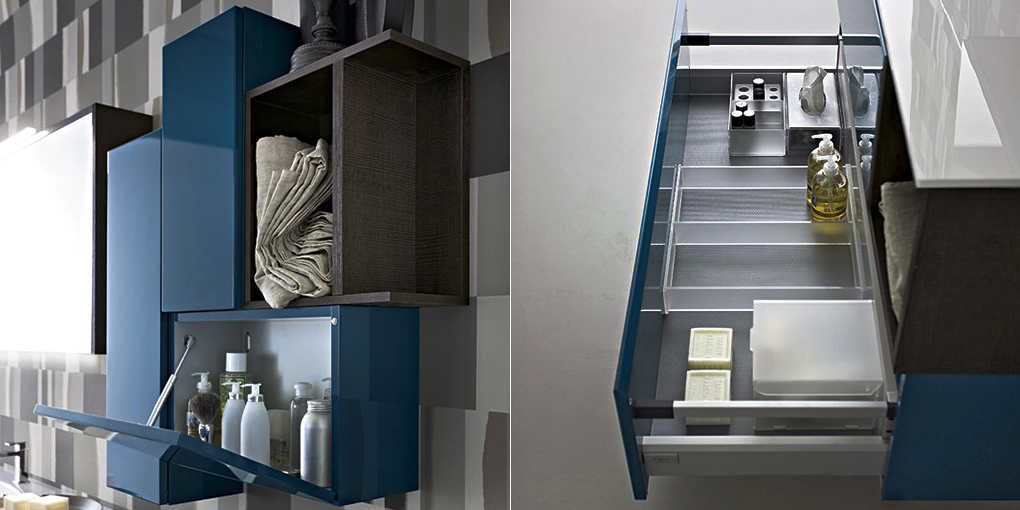 Комплект мебели для ванной комнаты Joy 16/17 Cerasa Joy JOY1617 - Вид №1