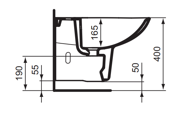 W820461 Биде подвесное VIDIMA SIRIUS - Вид №3