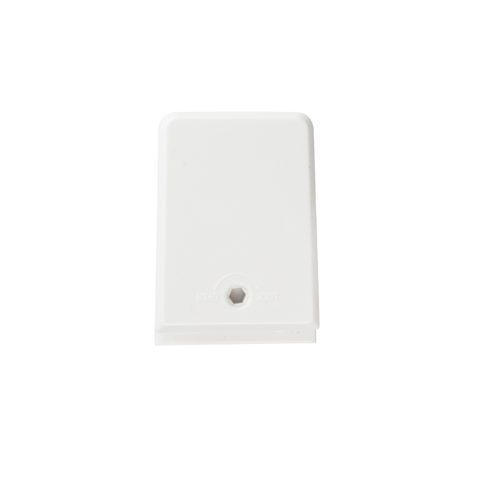 GFmark - Дозатор жидкого мыла, пластиковый, белый, квадратный, 250мл, код: 624  - Вид №3