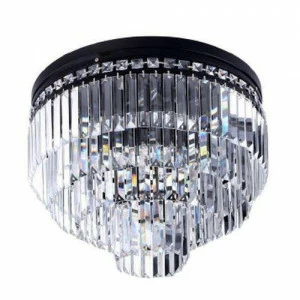 Дизайнерский потолочный светильник Spot Light Aurora 9119828 SPOT LIGHT ДИЗАЙНЕРСКИЕ, КАСКАДНЫЕ 103109 Прозрачный;черный