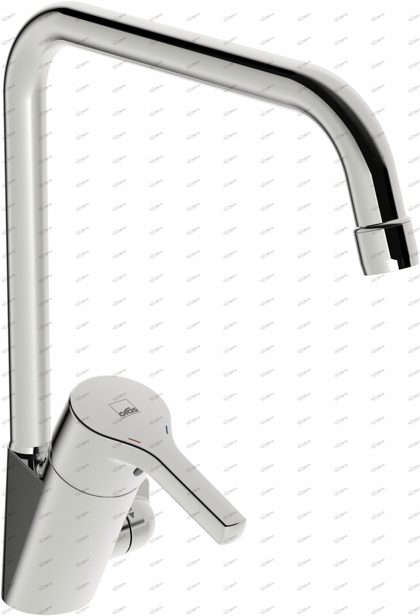 Oras 3934FH Смеситель для кухни с клапаном 3934FH Saga Style Хром 