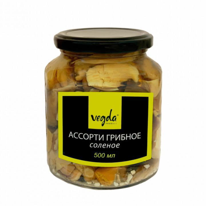 Ассорти грибное солёное VEGDA Santreyd 9946