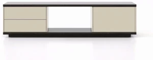 Punt Комод деревянный с распашными дверцами с ящиками Slats Slt005